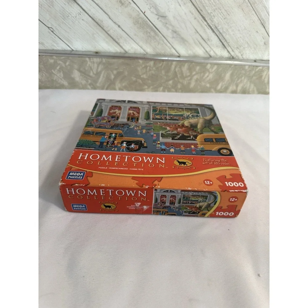 Mega Puzzles-Dinosaur Museum-Hometown Collection By Heronim-1000 Piece Puzzle